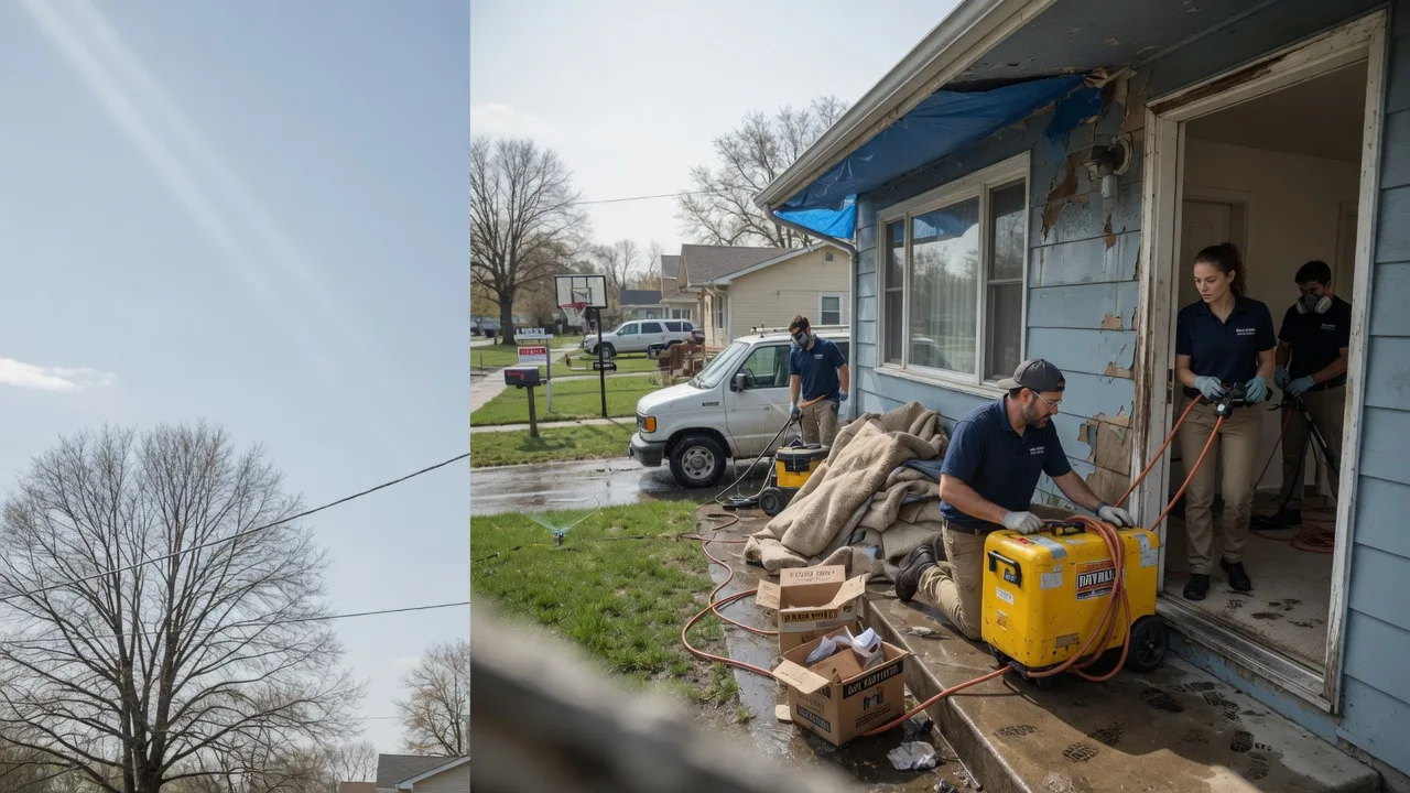 Basement Flood Cleanup in Saginaw, MI near me